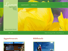 Tablet Screenshot of lamm.at